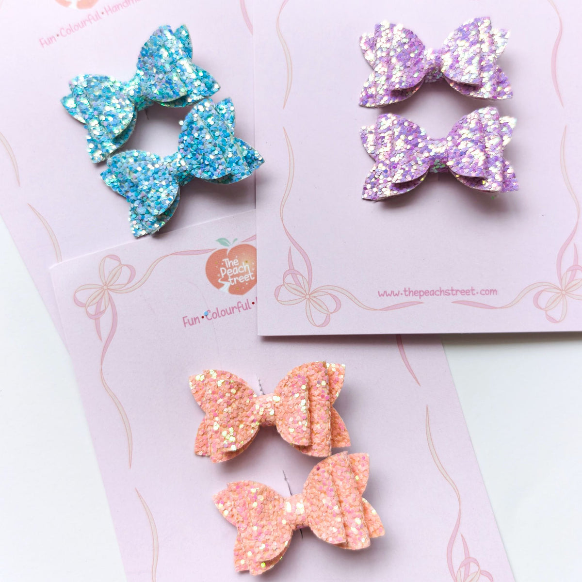 Candy Sparkle Micro Bow Bundle