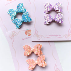 Candy Sparkle Micro Bow Bundle