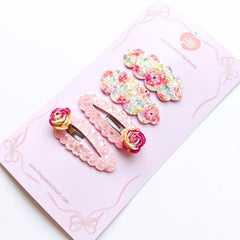 Little Love Garden Snap Clips (Set of 4)