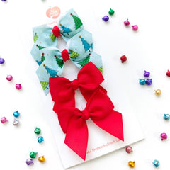 Merry Twirls Bow Set