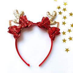 Rudolph Sparkle Antler Headband