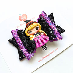 🧙‍♀️🎀 Little Witch & Cat Bow