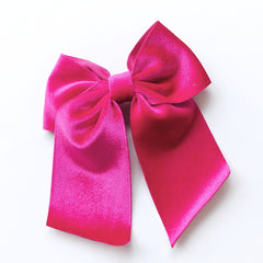 Luxe Velvet Big Bow Hair Clip