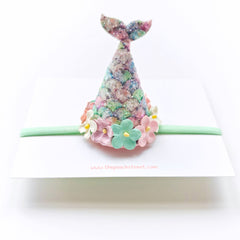 🧜‍♀️ Mermaid Wishes Birthday Hat Headband