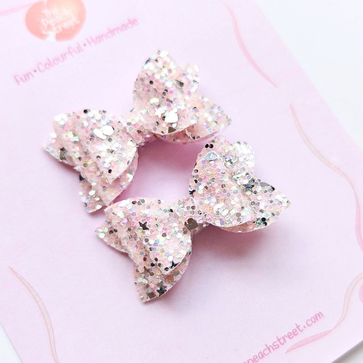 Starry Pink Micro Bows