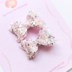 Starry Pink Micro Bows