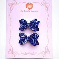 Starry Midnight Micro Bows