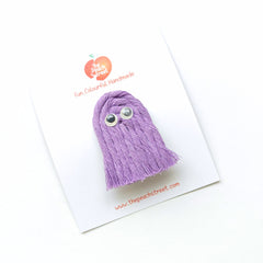 👻💜 Lilac Fringe Ghost Clip
