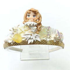 Ivory Pearl Mermaid Crown