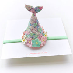 🧜‍♀️ Mermaid Wishes Birthday Hat Headband