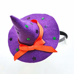 🧙‍♀️✨ Starry Witch Hat Hairband