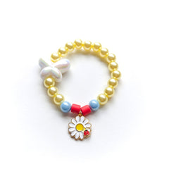 Sunny Daisy Charm Bracelet