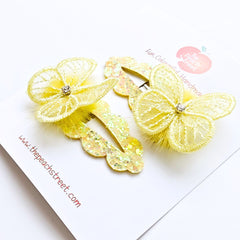 Buttercup Flutter Snap Clip Set