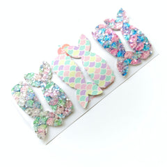 Mermaid Sparkle Snap Clips