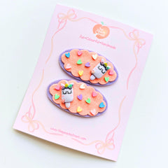 Unicorn Heartfelt Snap Clips