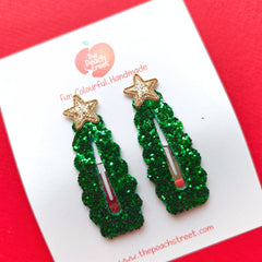 Twinkle Tree Snap Clips 🎄✨