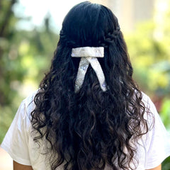 The Snowfall Beaded Bow
