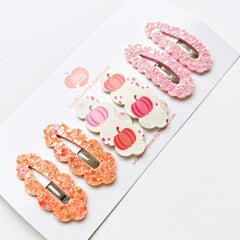 🎃💖 Pastel Pumpkin Clip Set
