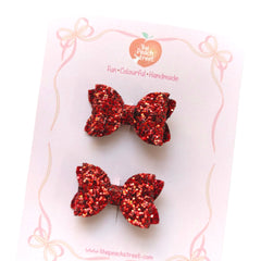 Mini Bows- Red