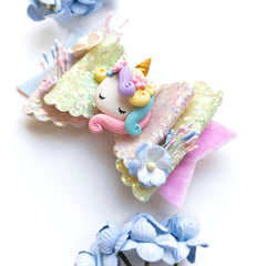 Pastel Dreams Unicorn Bow