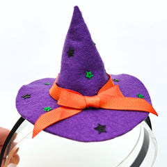 🧙‍♀️✨ Starry Witch Hat Hairband