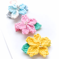 Sakura Bloom Clip Set
