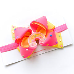 Sunshine Sprinkle Rainbow Headband