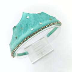 Everyday Princess Crown Hairband- Aqua