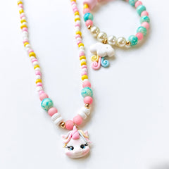 Rainbow Wishes Unicorn Jewellery Set