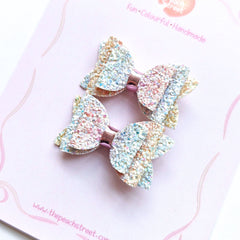 🦄 Unicorn Wishes Pigtail Bows