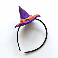🧙‍♀️✨ Starry Witch Hat Hairband