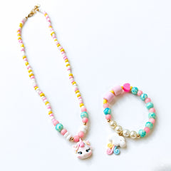 Rainbow Wishes Unicorn Jewellery Set