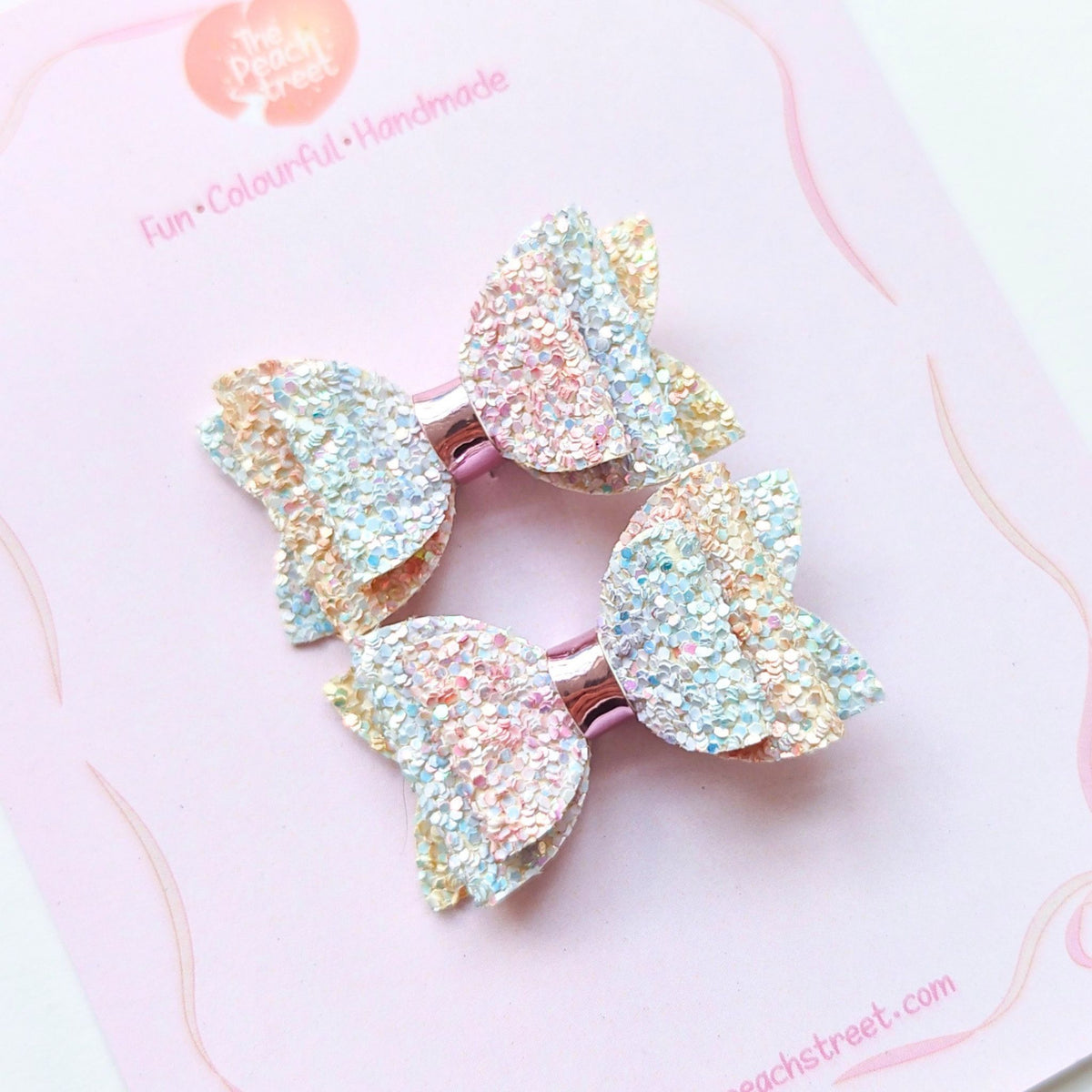 🦄 Unicorn Wishes Pigtail Bows