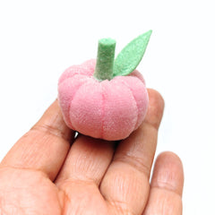 Velvet Pumpkin Hair Tie