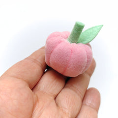 Velvet Pumpkin Hair Tie