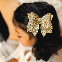 Festive Bow-Gold
