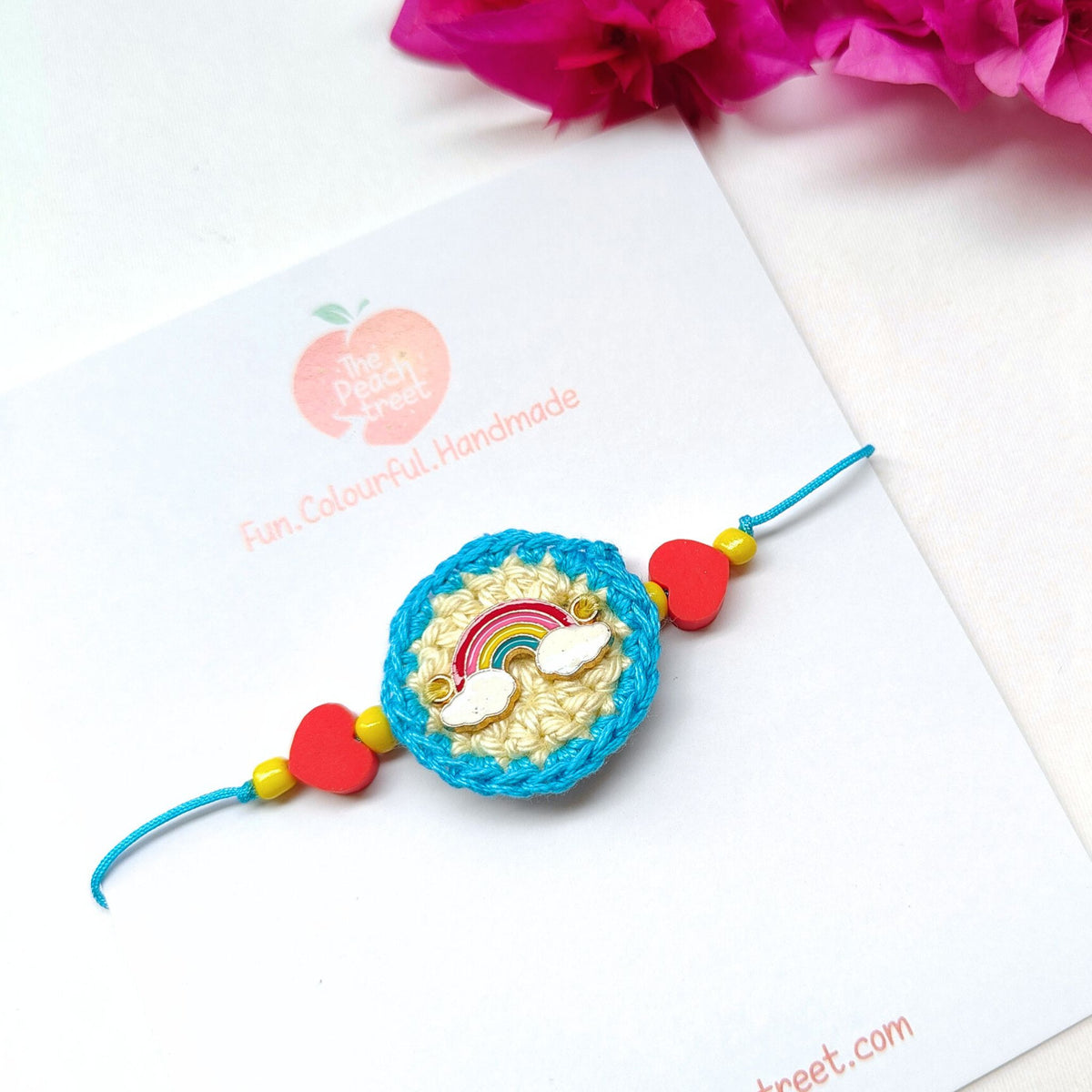 Rainbow Mandala Rakhi