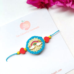 Rainbow Mandala Rakhi