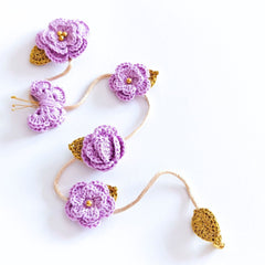 Floral Braid (Parandi)- Lavender