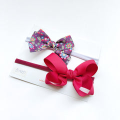 Set of 2 Baby Headbands