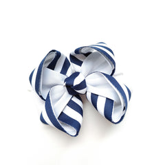 Striped Boutique Bow