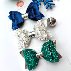Set of 3 Holiday Bows
