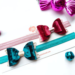 Holiday Velvet Bows