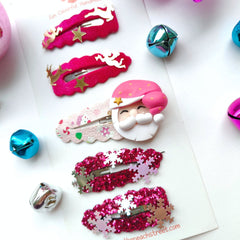 Santa Set in Barbie Pink