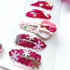 Santa Set in Barbie Pink
