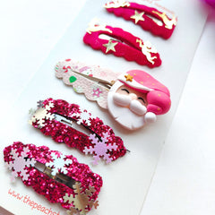 Santa Set in Barbie Pink