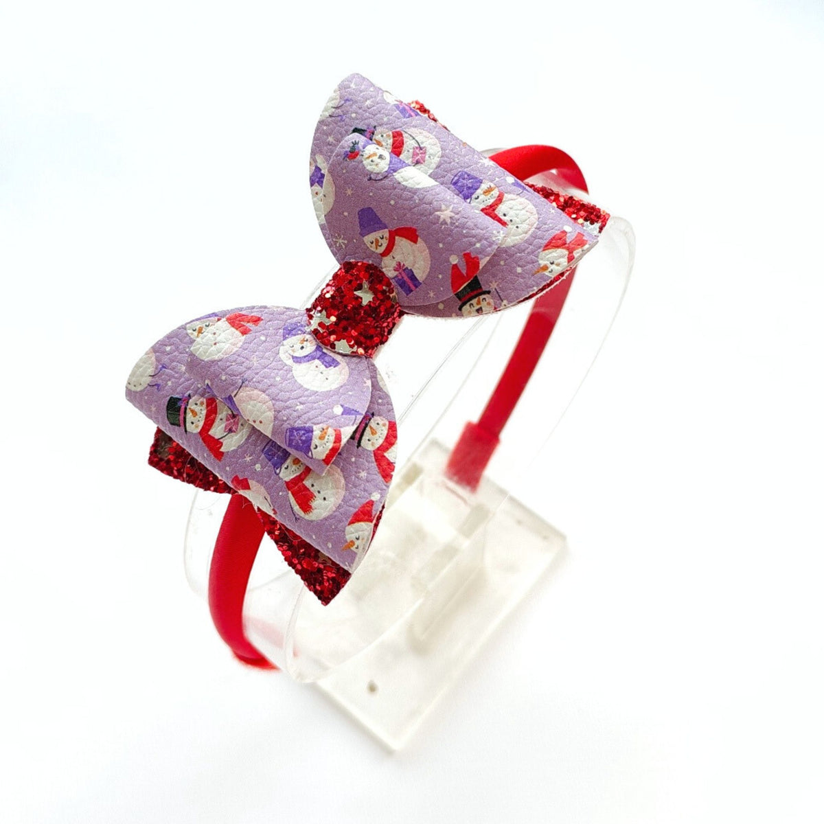 Snowman Bow Hairband