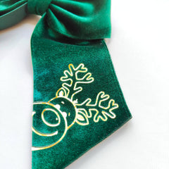 Christmas Velvet Cheer Bows