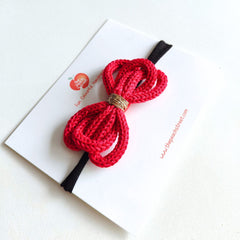 Pretzel Bow Headband