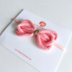 Pretzel Bow Headband